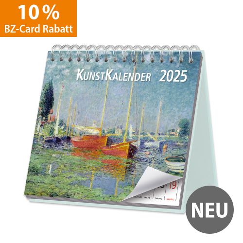 Tisch-Kunstkalender 2025