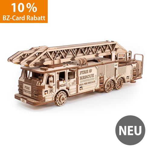 3D-Holzpuzzle, Feuerwehrauto