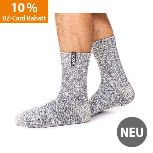 SOXS Herrensocken, Schafwolle, Gr. 42-46