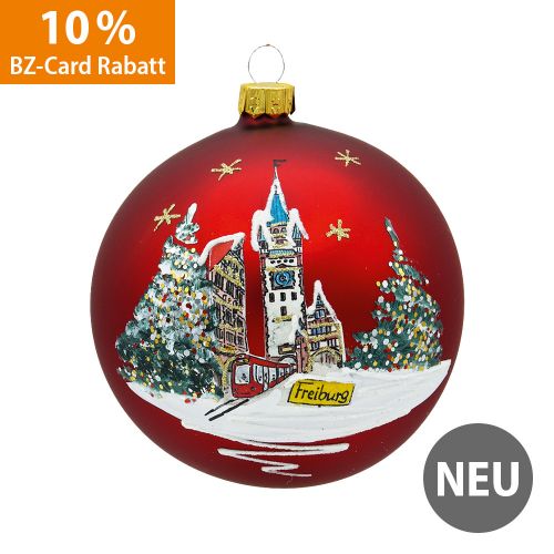 Weihnachtskugel Freiburg-Martinstor