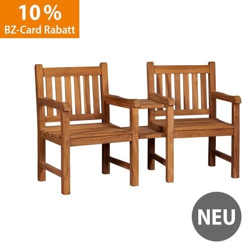 Produktbild zum Produkt 'Teak-Gartenbank "Feierabend"'