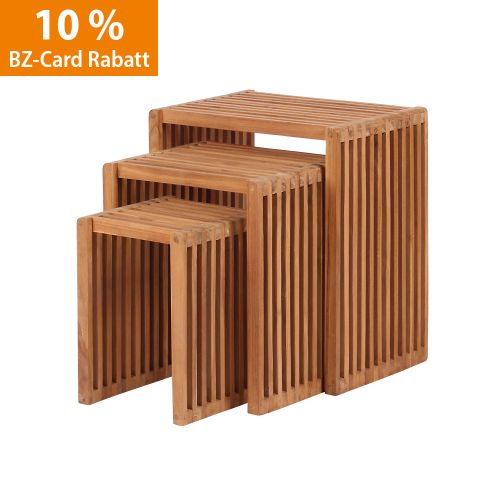 Produktbild zum Produkt 'Beistelltisch 3er-Set'