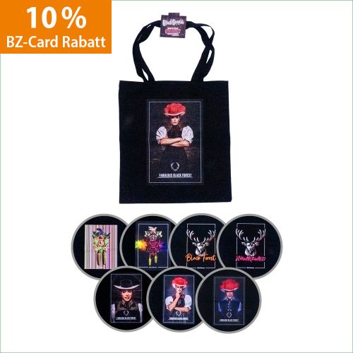 Produktbild zum Produkt 'Einkaufstasche - Schwarzwald Motive'