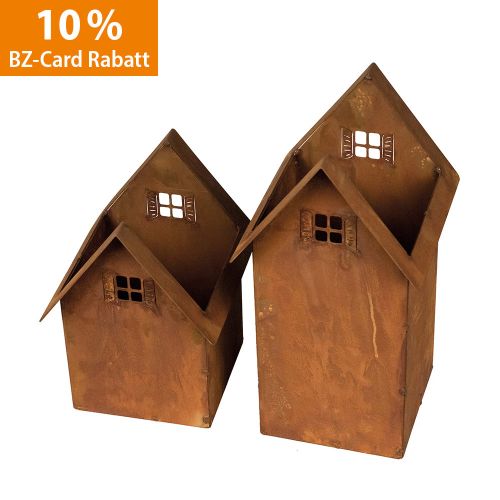 Produktbild zum Produkt 'Set Haus zum Bepflanzen - Edelrost'