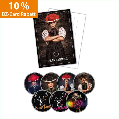 Produktbild zum Produkt 'Postkarten - Schwarzwald Motive'