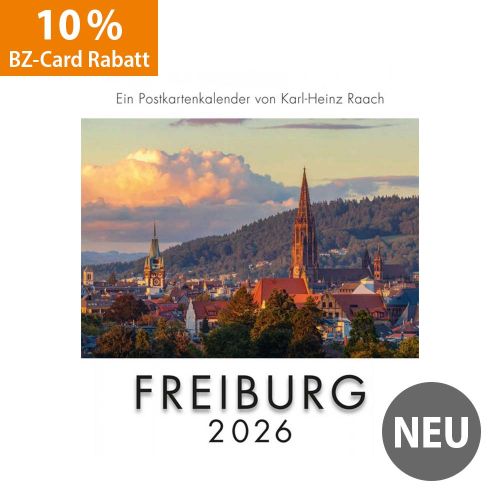 Postkartenkalender 2026 - Freiburg