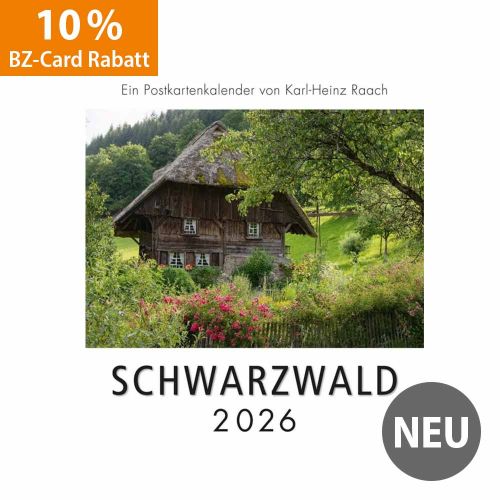Postkartenkalender 2026- Schwarzwald
