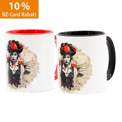 Produktbild zum Produkt 'Tasse - Bollenhut Lady'