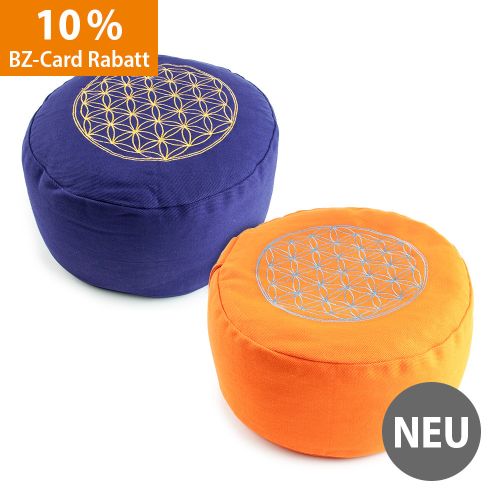 Produktbild zum Produkt 'Meditationskissen "Blume des Lebens"'