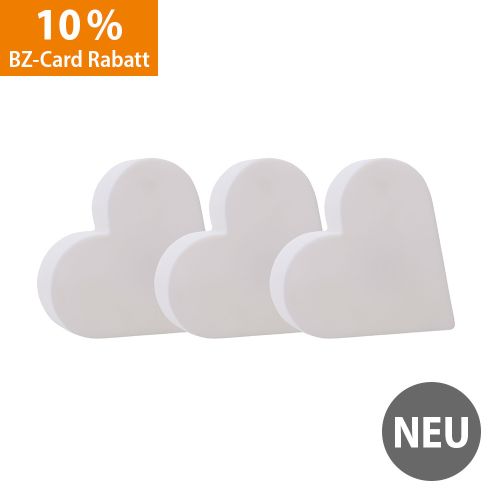 Motivleuchten-Set Herzen