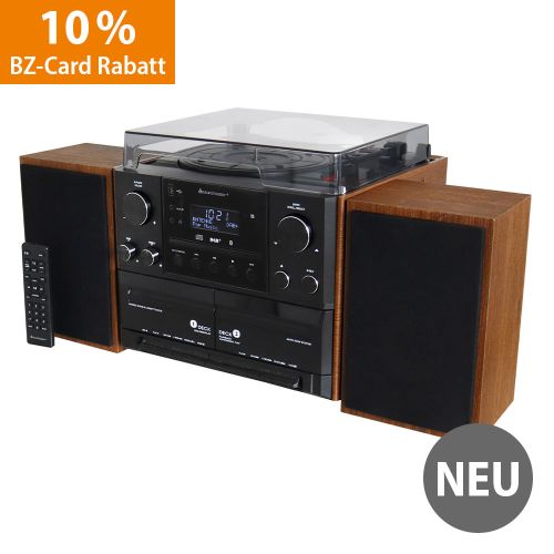 Stereo-Musikcenter mit USB und Bluetooth