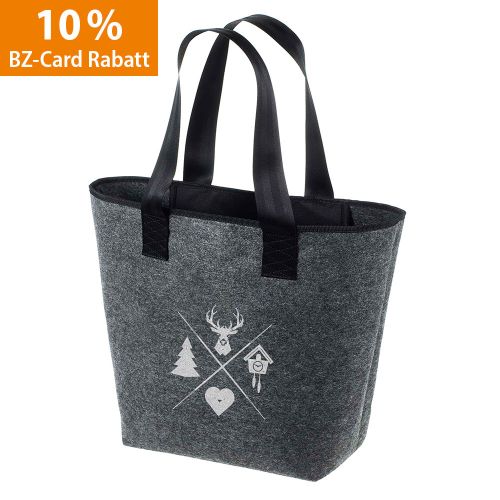 Produktbild zum Produkt 'Filz-Shopper "Schwarzwald Spirit"'
