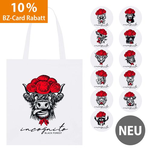 Einkaufstasche - "Incognito Bollenhut"