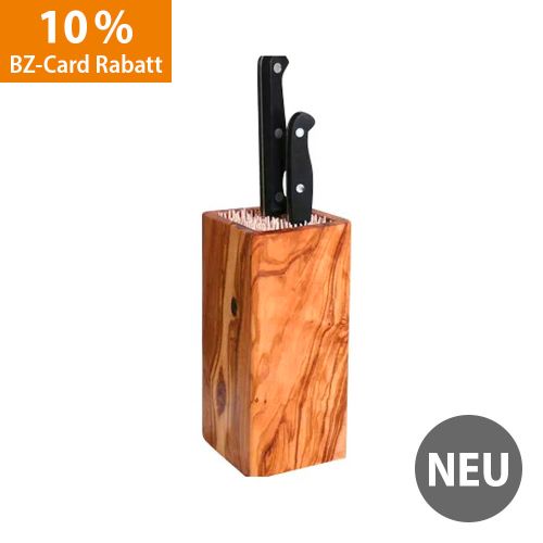 Produktbild zum Produkt 'Messerblock aus Olivenholz'
