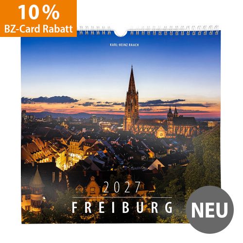 Produktbild zum Produkt 'Wandkalender 2027 - Freiburg'