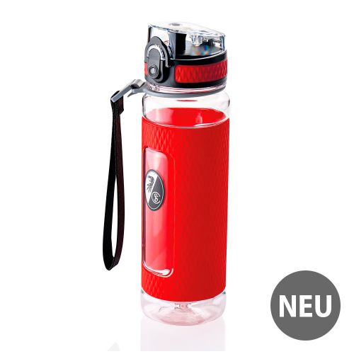 Produktbild zum Produkt 'SC Freiburg - Trinkflasche Schlaufe rot'