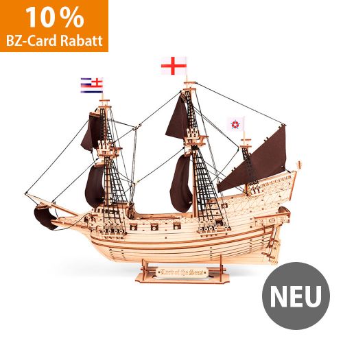 Produktbild zum Produkt '3D-Holzpuzzle, Segelschiff'