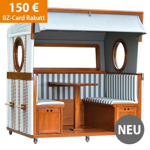 Produktbild zum Produkt 'Strandkorb 6-Sitzer-"Gosch-Lounge" snow white'