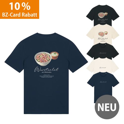 Produktbild zum Produkt 'Unisex Shirt "Wurstsalat"'