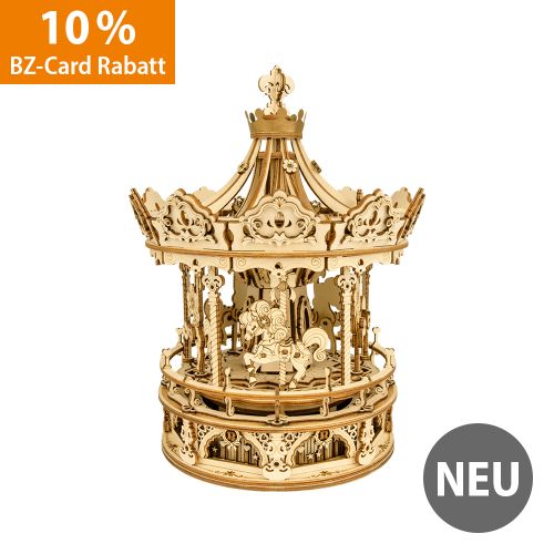 3D-Holzpuzzle, Karussell