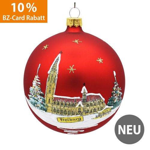 Weihnachtskugel Freiburg-Münster